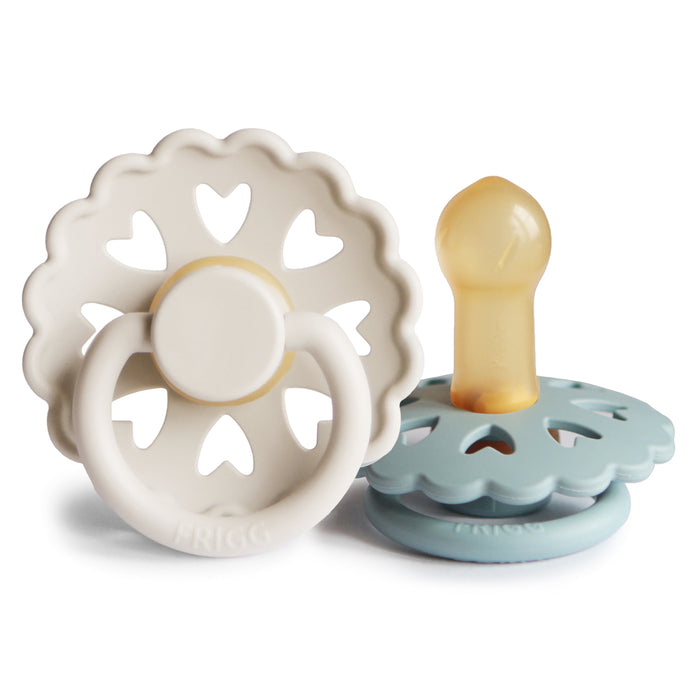 Mushie FRIGG Andersen Fairytale Natural Rubber Pacifier 2-Pack