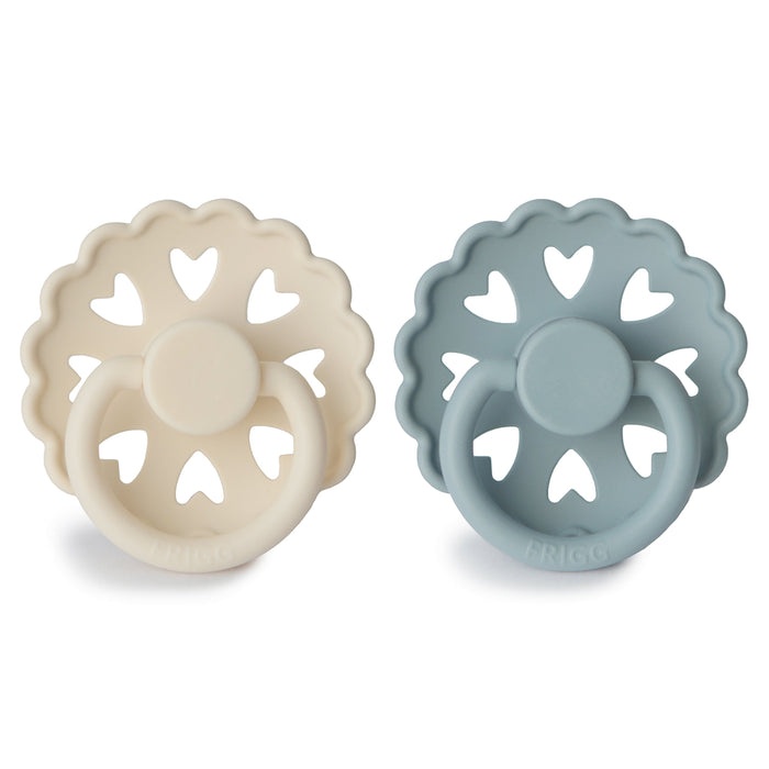 Mushie FRIGG Andersen Fairytale Silicone Pacifier 2-Pack