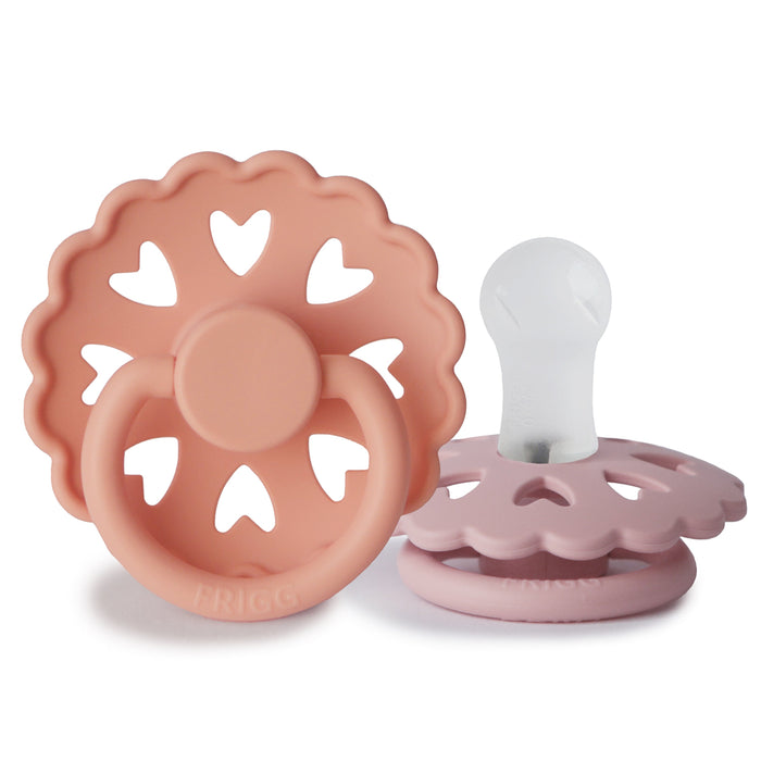 Mushie FRIGG Andersen Fairytale Silicone Pacifier 2-Pack