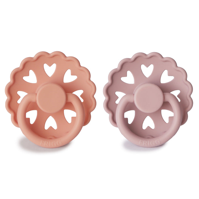 Mushie FRIGG Andersen Fairytale Silicone Pacifier 2-Pack