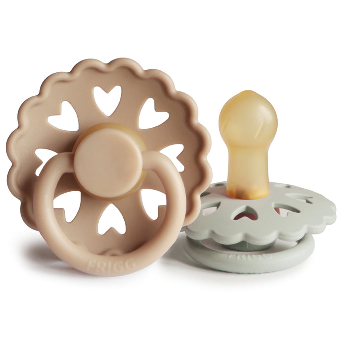 Mushie FRIGG Andersen Fairytale Natural Rubber Pacifier 2-Pack