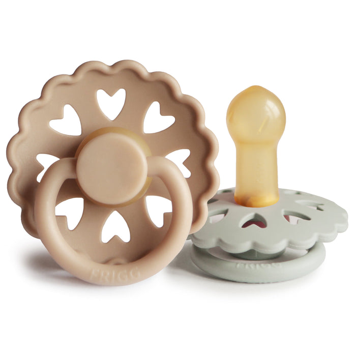 Mushie FRIGG Andersen Fairytale Natural Rubber Pacifier 2-Pack