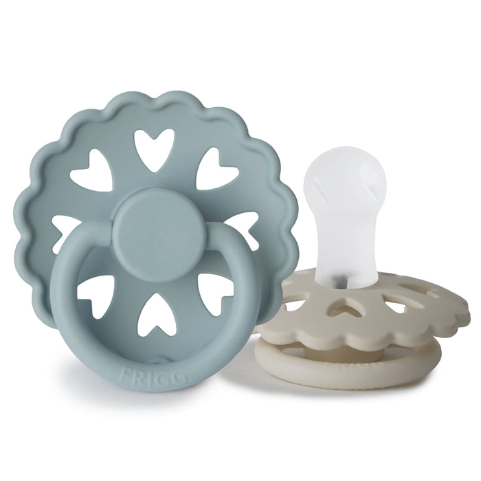 Mushie FRIGG Andersen Fairytale Silicone Pacifier 2-Pack