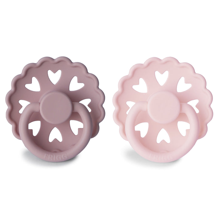 Mushie FRIGG Andersen Fairytale Silicone Pacifier 2-Pack