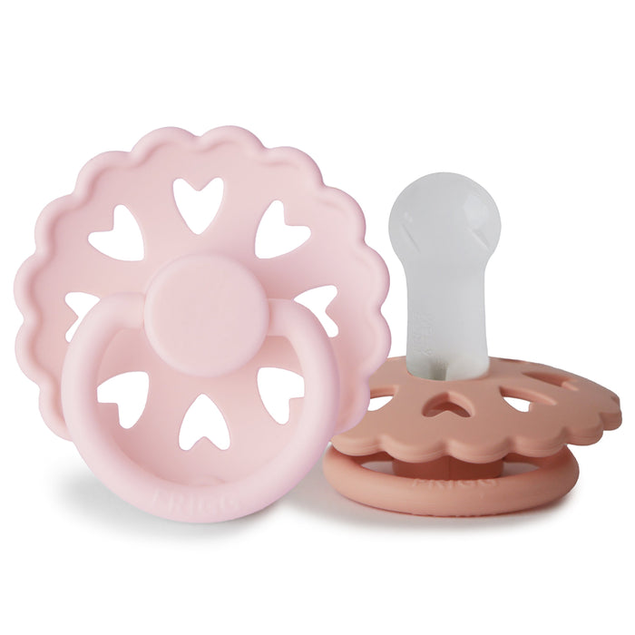 Mushie FRIGG Andersen Fairytale Silicone Pacifier 2-Pack