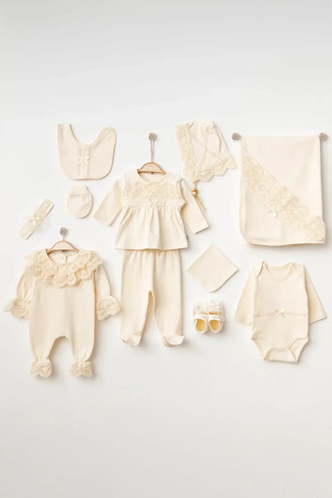 THA Dressing Ann Flesh Newborn Coming Home Set (11 Pcs)