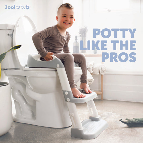 Jool Baby Premium Potty Ladder, Gray