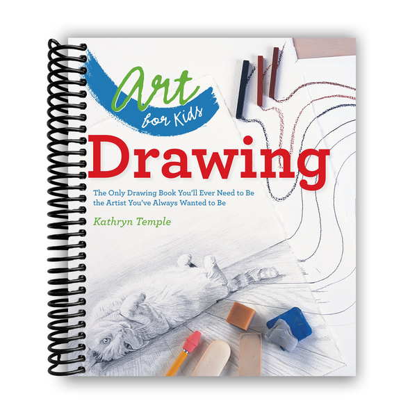 Lay it Flat Art for Kids: Drawing (Spiral Bound)