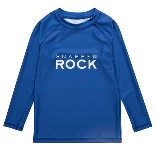 Snapper Rock Denim Logo Long Sleeve Rash Top