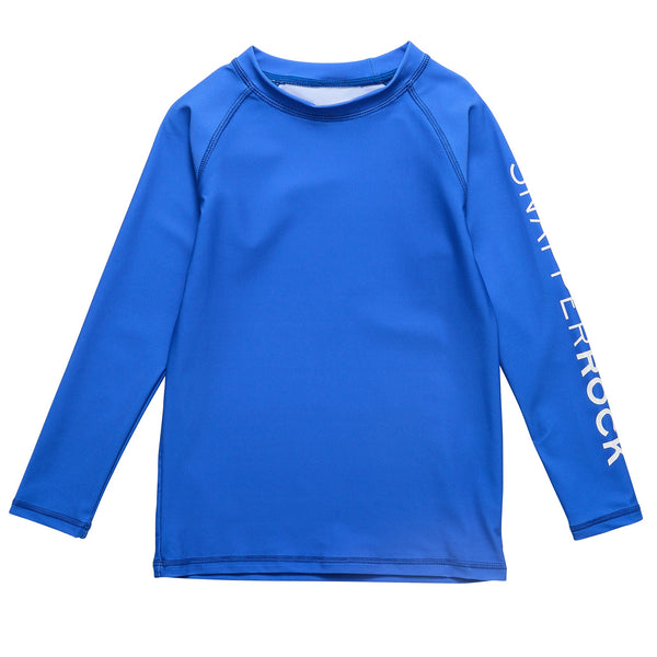 Snapper Rock Marine Blue Long Sleeve Rash Top