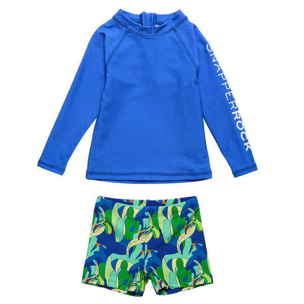 Snapper Rock Toucan Jungle Sustainable Long Sleeve Baby Set