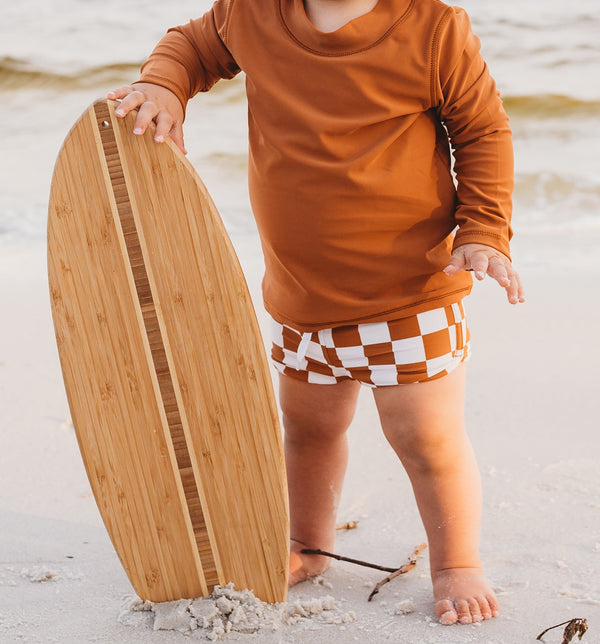 Dream Big Little Co COPPER DREAM RASH GUARD