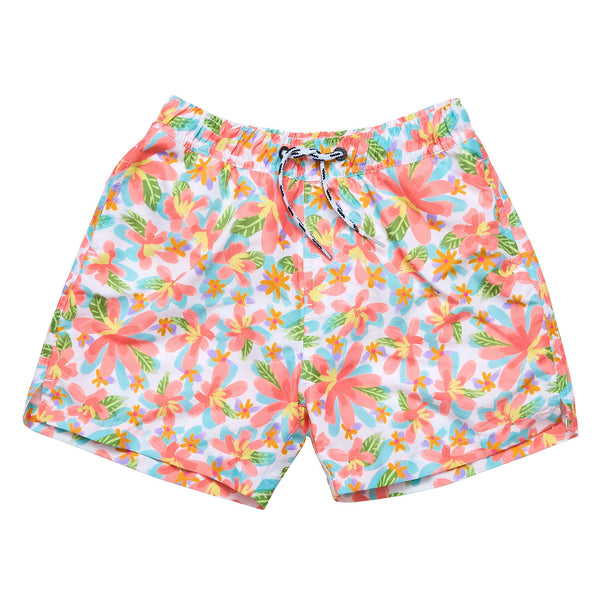 Snapper Rock Hawaiian Luau Sustainable Swim Short