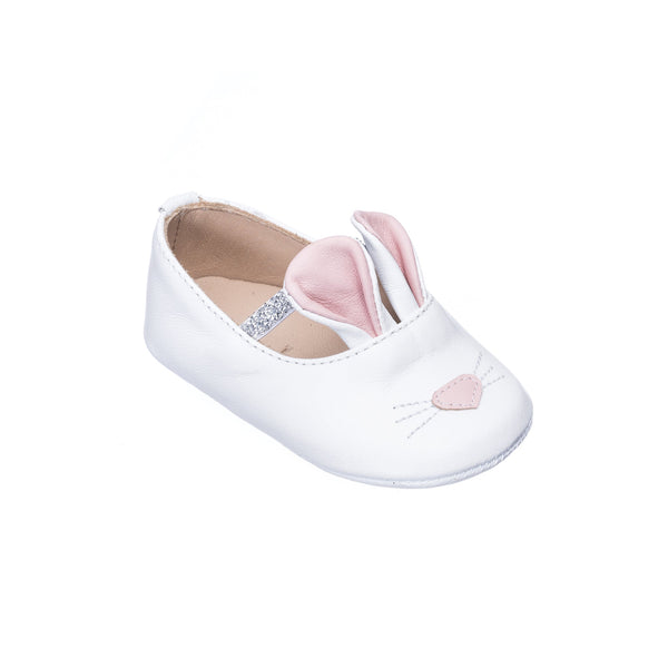 Elephantito Bunny Slipper White