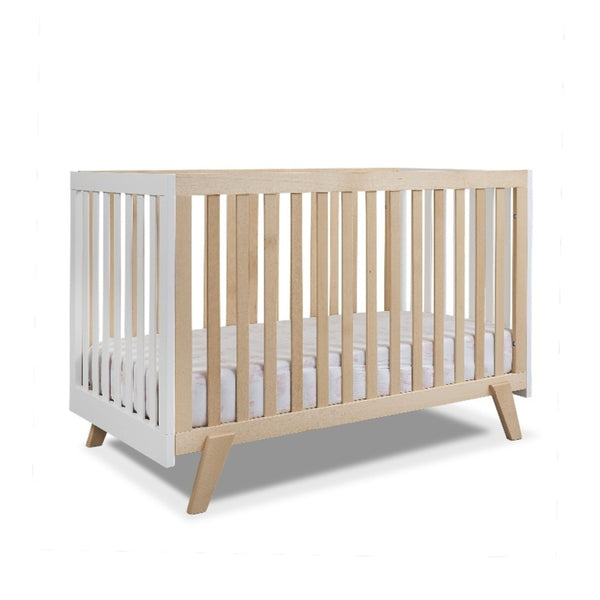 Sorelle Furniture Luce Convertible  Crib 2 Tone in Natural/White