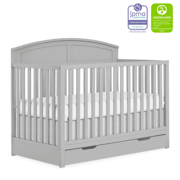 Dream On Me Storybrooke 5 in 1 Convertible Crib with Under Drawer buybuy BABY