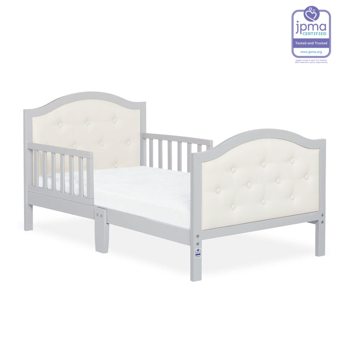 Dream On Me Zinnia Toddler Bed in Grey