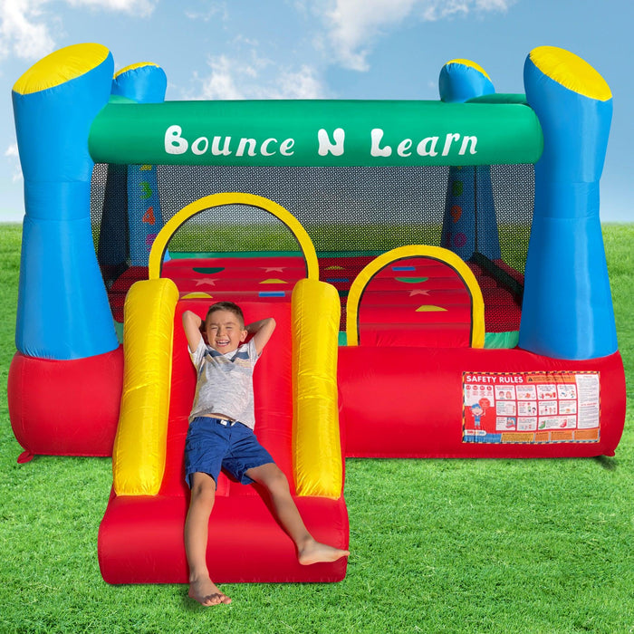 Funormous Bounce N Learn Inflatable Bounce House