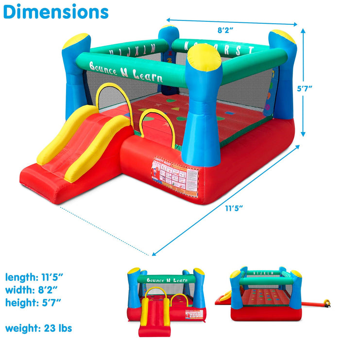 Funormous Bounce N Learn Inflatable Bounce House