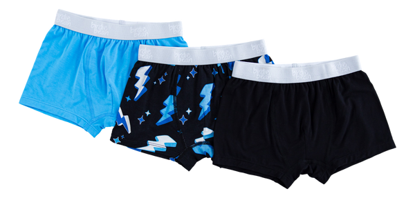 Birdie Bean bolt boxer brief set