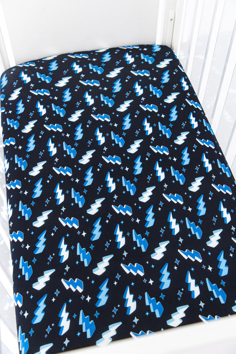 Birdie Bean bolt crib sheet