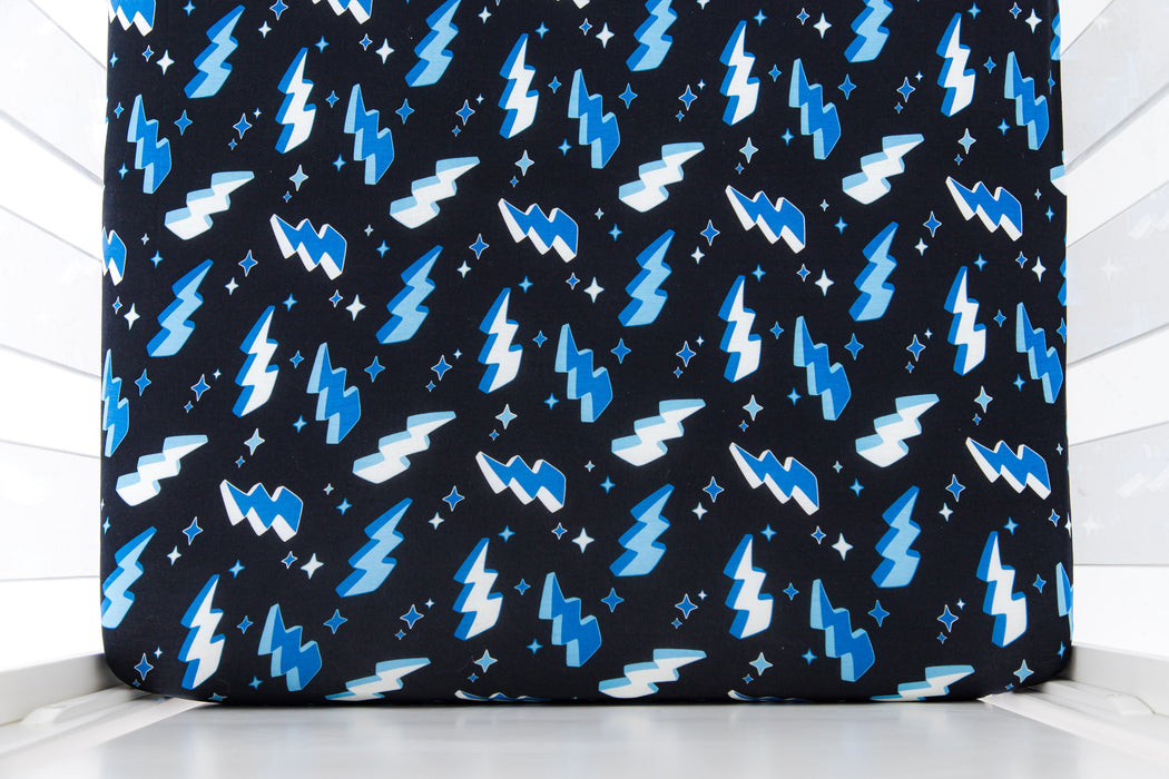 Birdie Bean bolt crib sheet