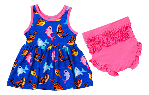 Birdie Bean bruce birdie peplum set