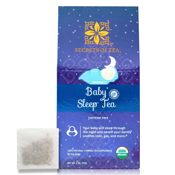 Secrets Of Tea Baby Sleep Tea - Say Goodbye to Sleepless Nights