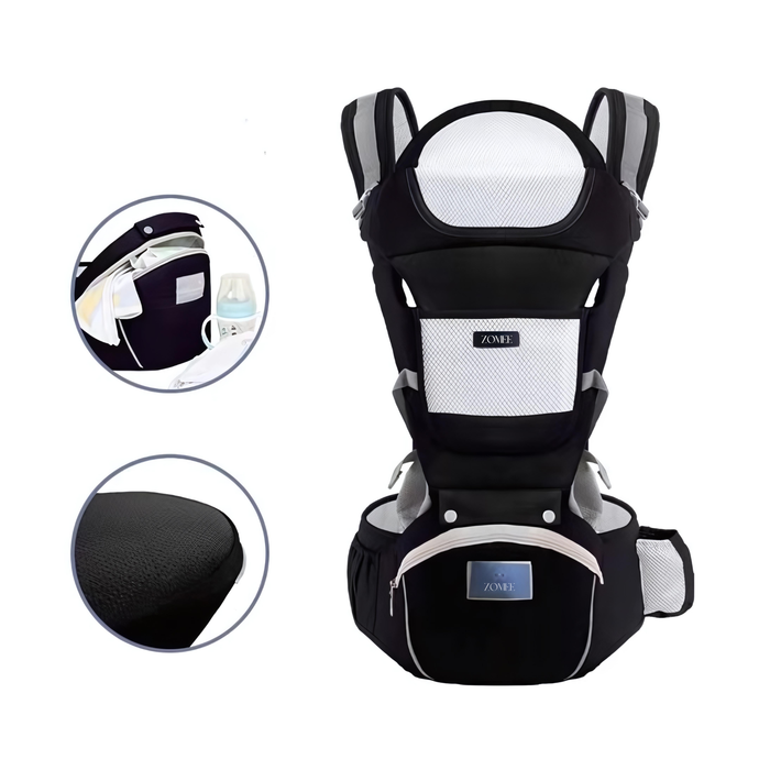 Zomee Baby Carrier with Hip Seat