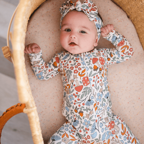 bug + bean kids Bamboo 2-Way Convertible Zip Romper