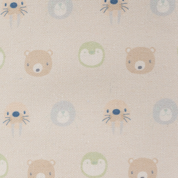 Sealy Baby Soft Storage - Beige Animal Faces