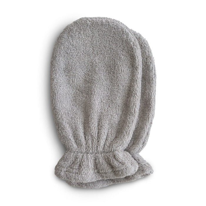 Mushie Organic Cotton Bath Mitt 2-Pack