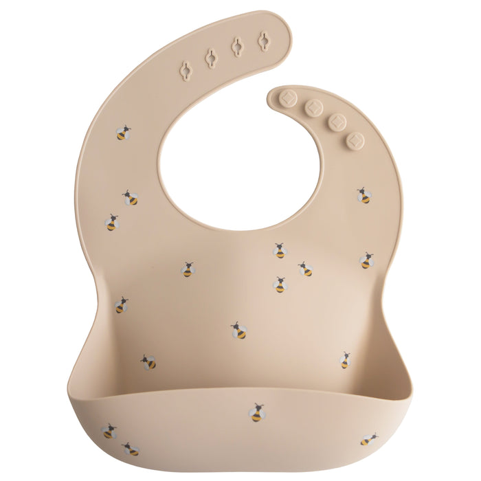 Mushie Silicone Baby Bib