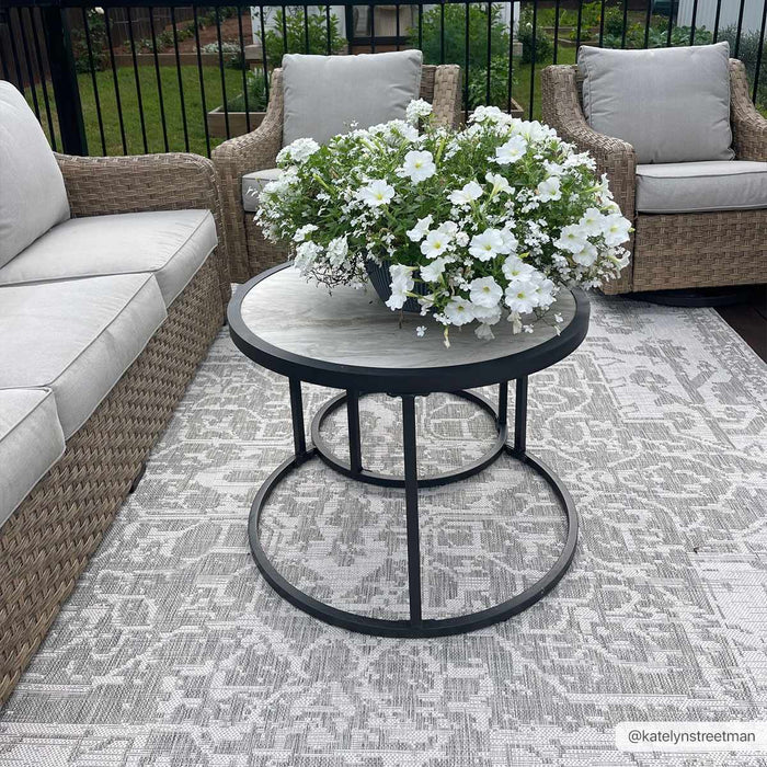 Hauteloom Beige Kilmacolm Outdoor Rug