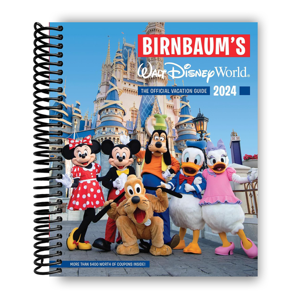 Lay it Flat Birnbaum's 2024 Walt Disney World: The Official Vacation Guide (Birnbaum Guides)(Spiral Bound)