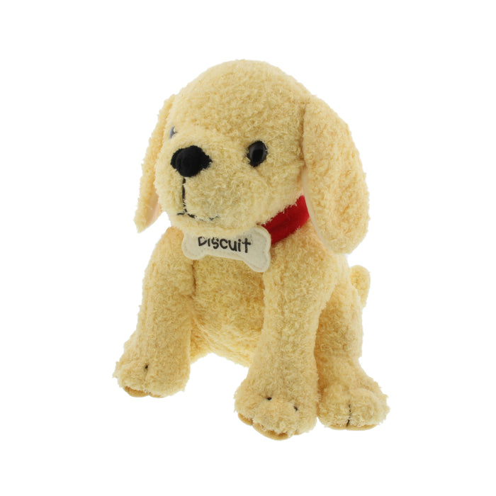 MerryMakers Biscuit the Little Yellow Puppy Plush Doll & Book