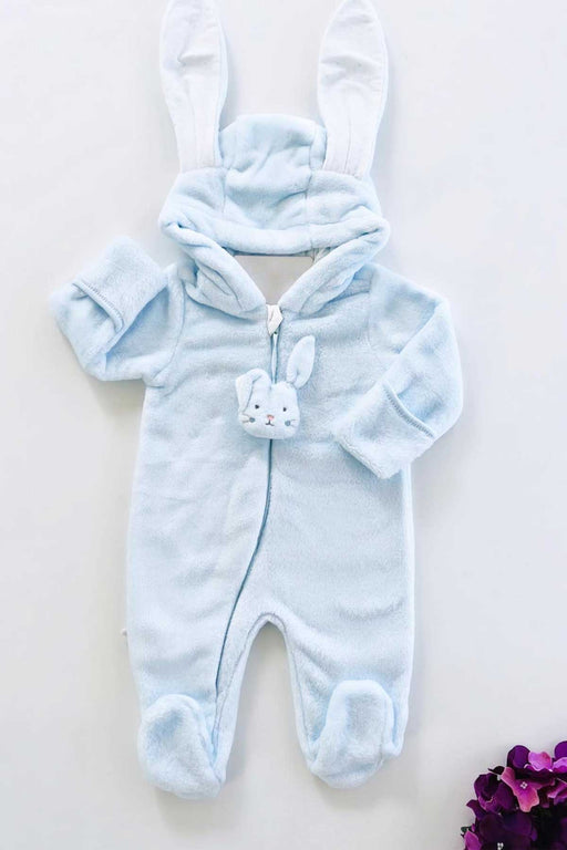 THA Dressing Blue Bunny Hooded Jumpsuit