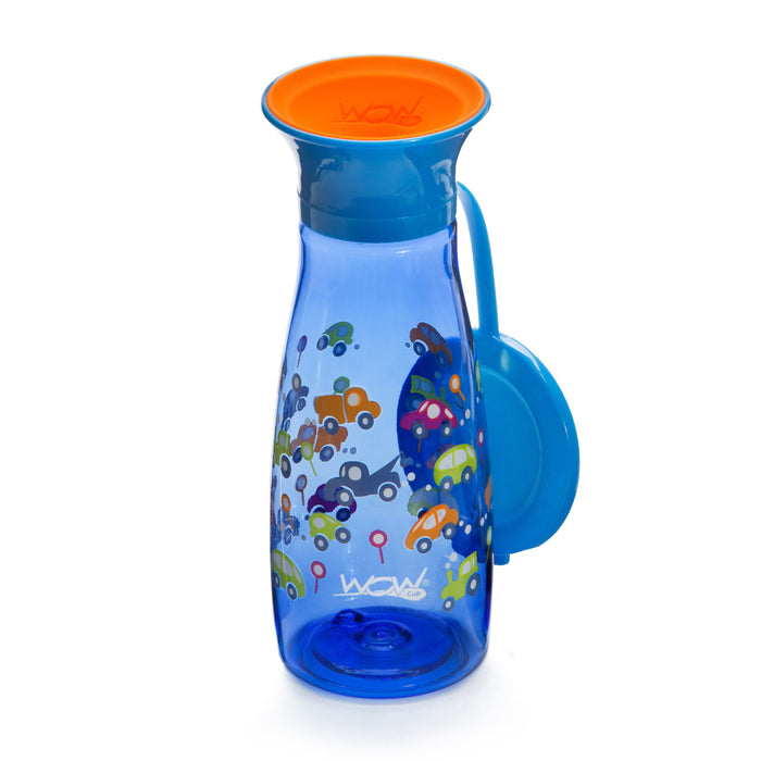 WOW CUP Mini - Blue Cars, 12 oz/350 ml