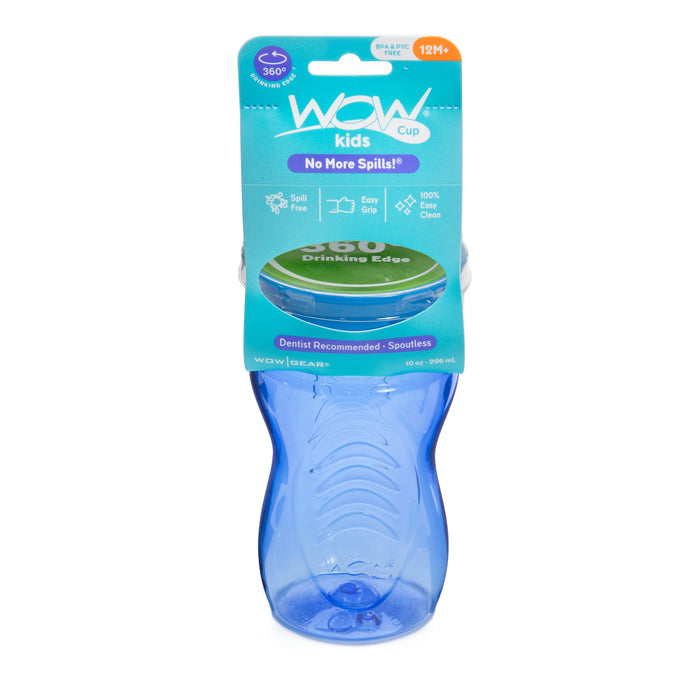 WOW CUP for Kids 360 Drinking Cup - Blue, 10 oz. /296 ml