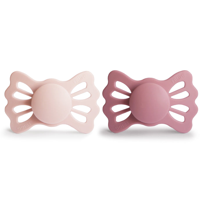 Mushie FRIGG Lucky Symmetrical Silicone Pacifier 2-Pack (6-18 Months)