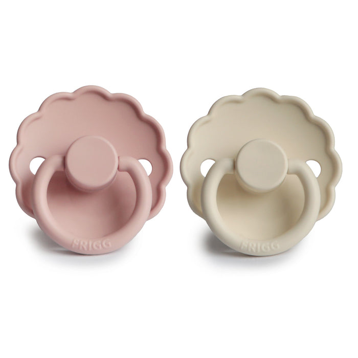 Mushie FRIGG Daisy Silicone Pacifier 2-Pack