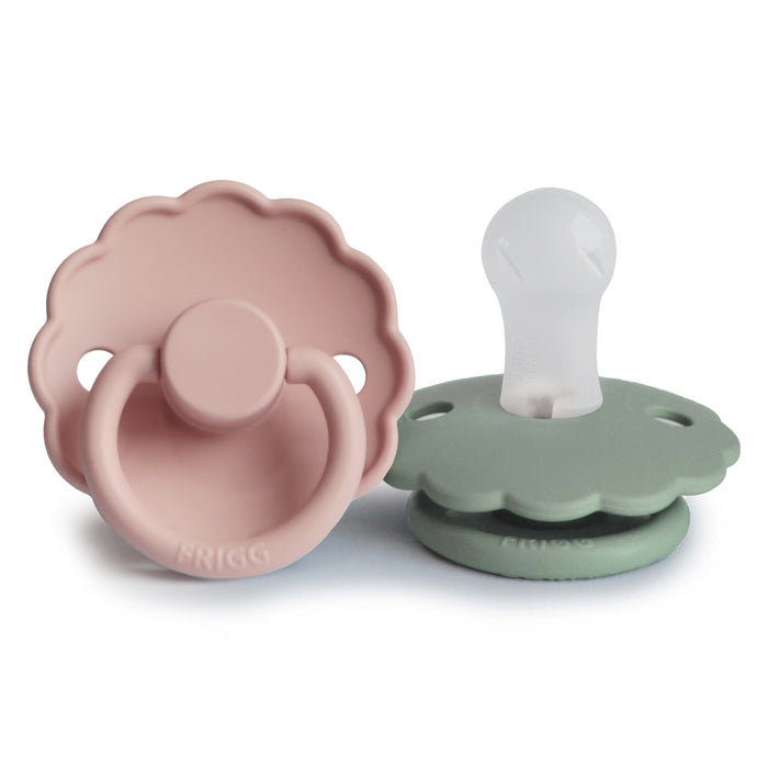 Mushie FRIGG Daisy Silicone Pacifier 2-Pack