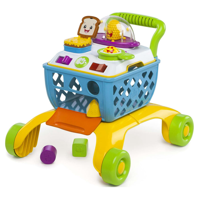 Bright Starts Giggling Gourmet 4-in-1 Shop 'n Cook Walker Push Toy