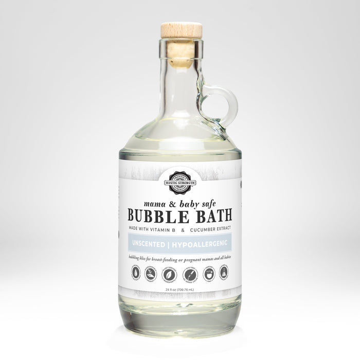 Rustic Strength Bubble Bath | Mama + Baby Safe