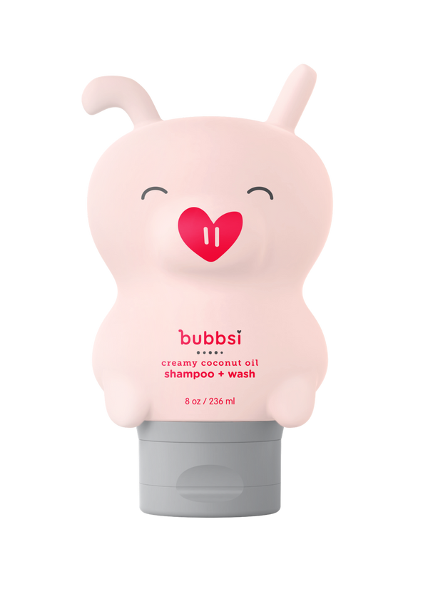 Bubbsi Creamy Coconut Oil Shampoo + Wash