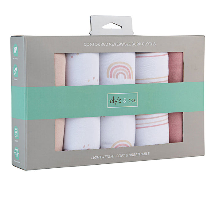 Ely's & Co. Reversible Burp Cloths