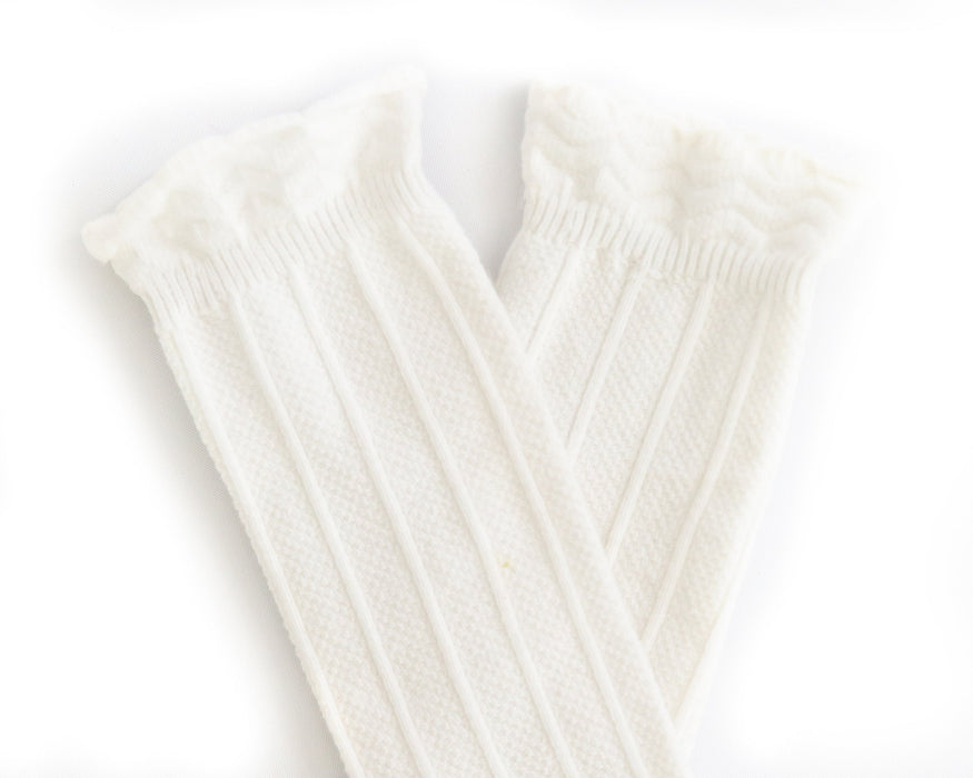 Reverie Threads Knee High Socks in White