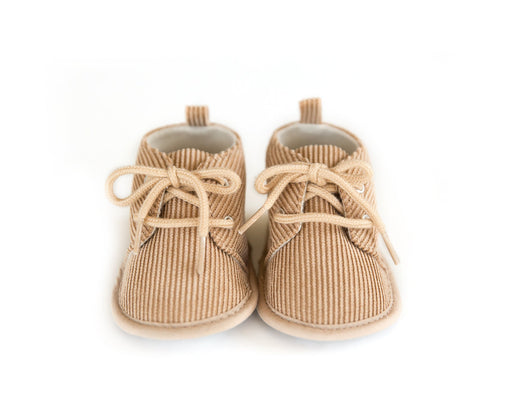 Reverie Threads Corduroy Shoes in Beige