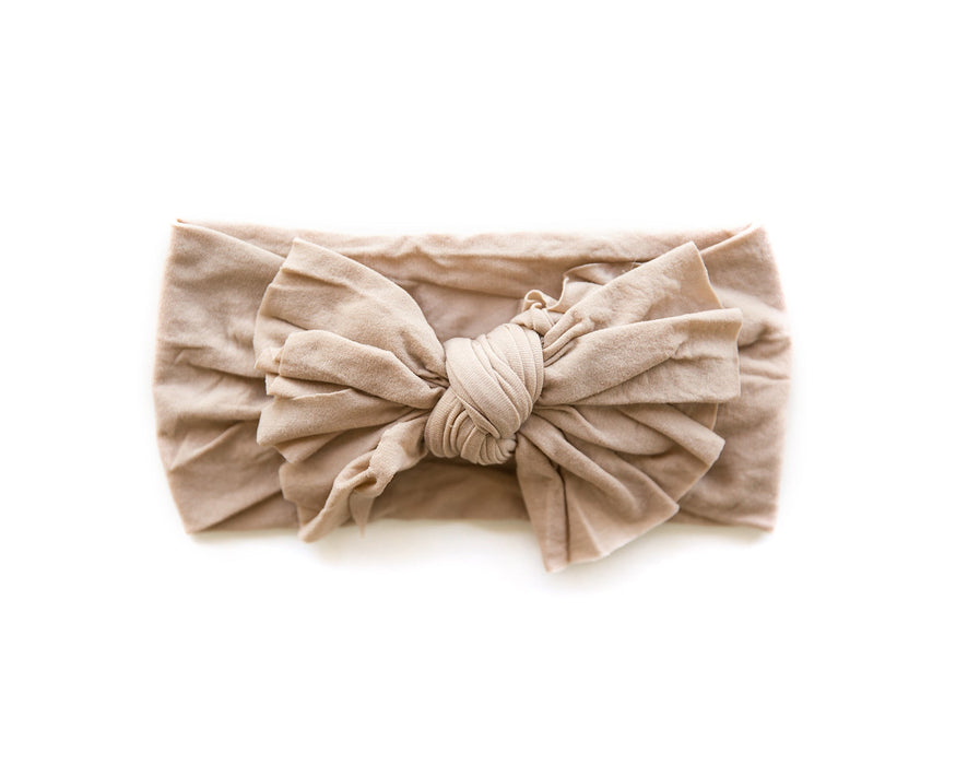 Reverie Threads Hot Mess Nylon Headband in Caramel