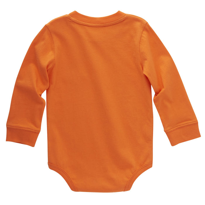 Carhartt Long-Sleeve Pocket Bodysuit Exotic Orange